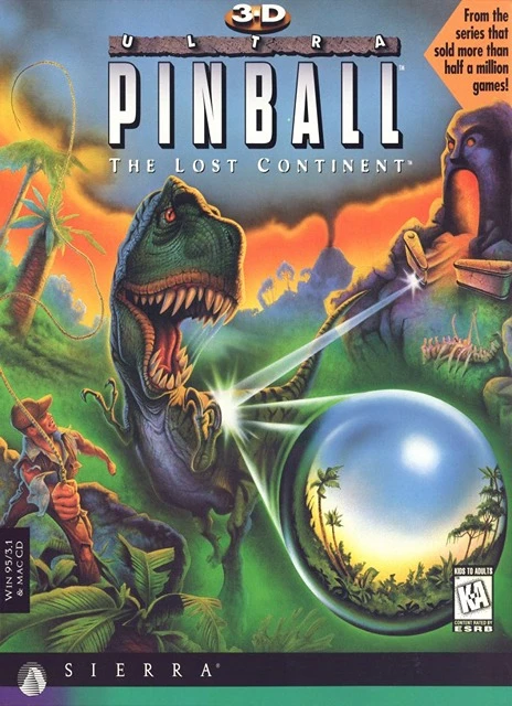 3-D Ultra Pinball The Lost Continent