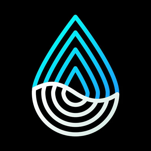 AquaLine Blue – Icon Pack 58