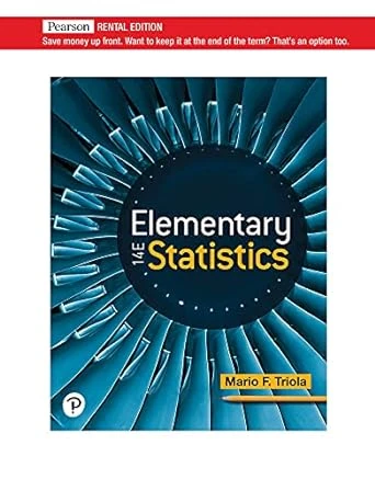 Elementary Statistics – 14th Edition
