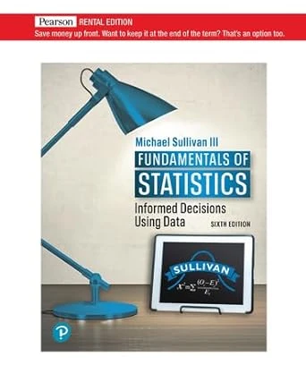 Fundamentals of Statistics – 6th Edition
