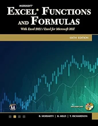 Microsoft Excel Functions and Formulas: 6th Edition