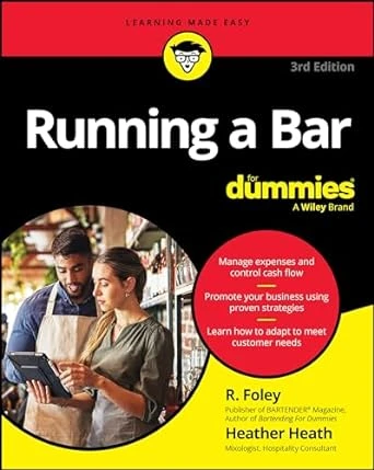 Running A Bar For Dummies – 3rd Edition