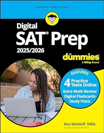 Digital SAT Prep 2025/2026 For Dummies: 13th Edition