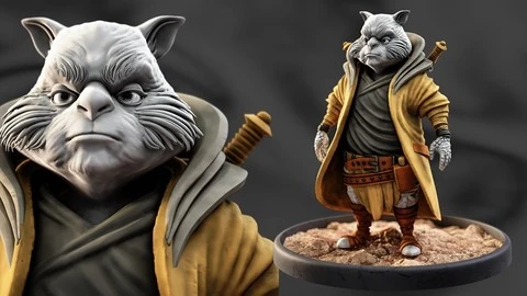 Crafting a Ninja Rabbit in ZBrush: Mastering Character