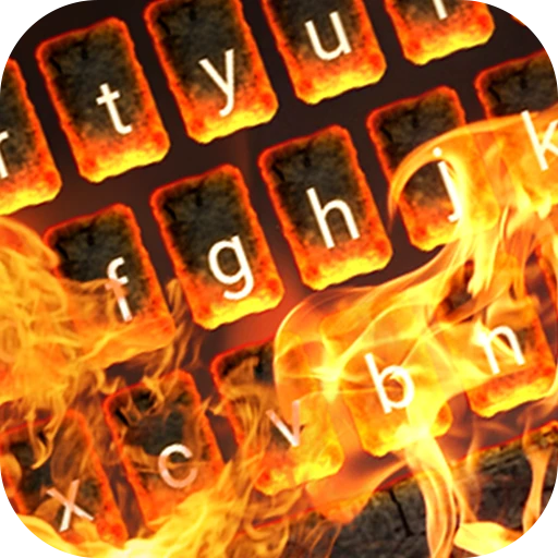 Burning Keyboard Wallpaper HD 5.10.45