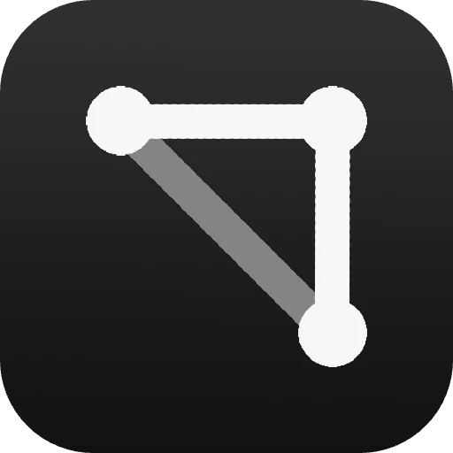 1Line & dots. Puzzle game.