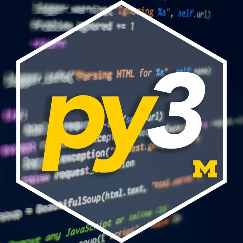 Coursera – Python 3 Programming Specialization