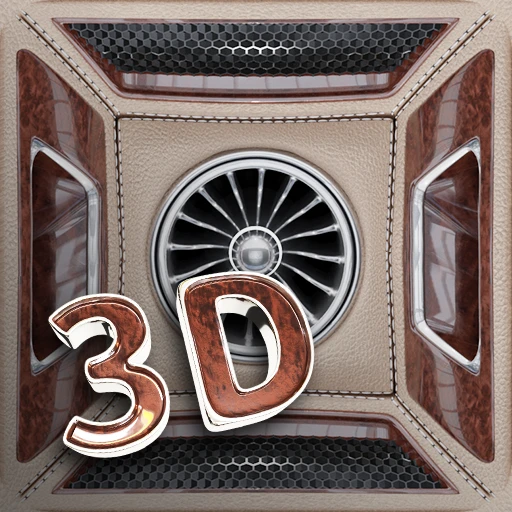 3D Wallpaper Clock Widget HD 5.10.93