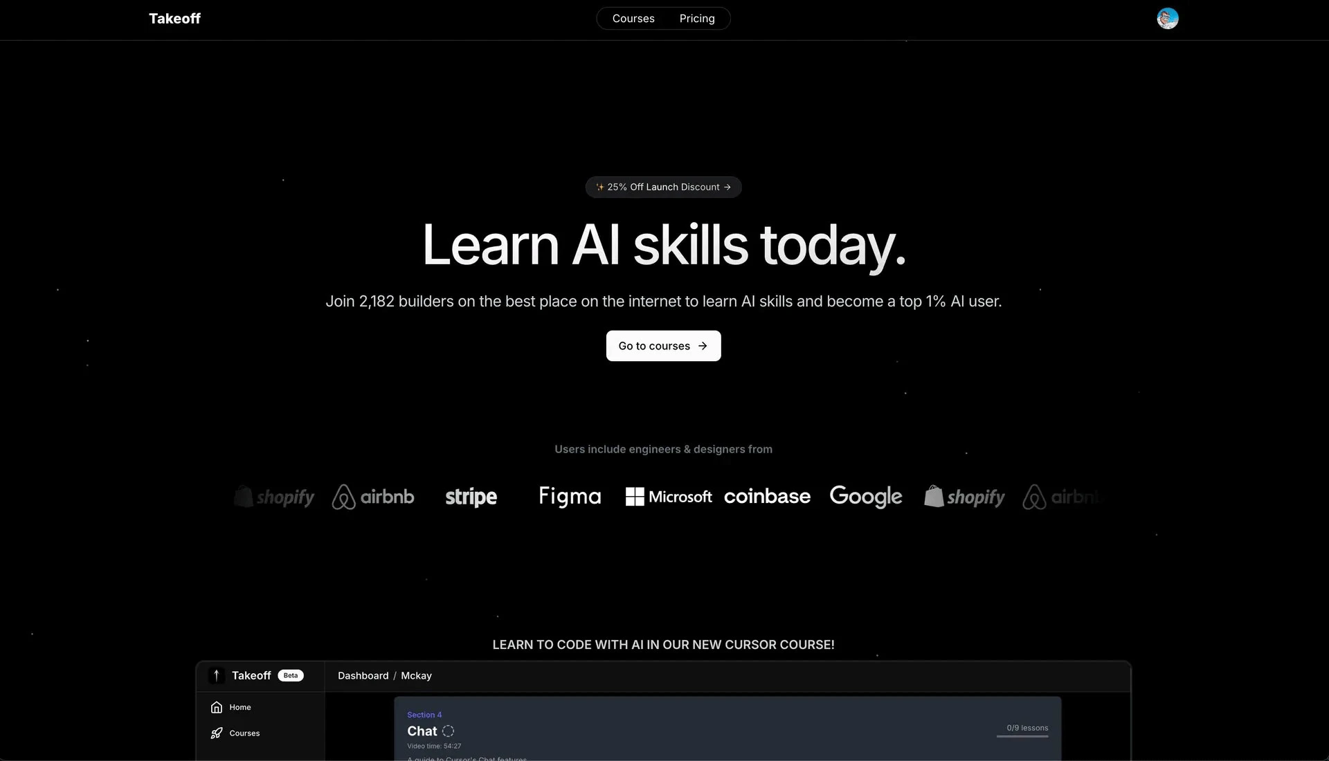 Takeoff – Building Full-Stack Apps with AI