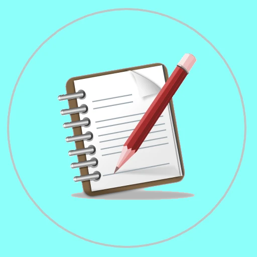 Notepad Notes with pictures 6.5