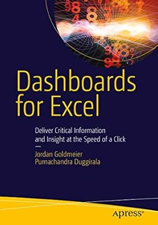 Dashboards for Excel – 1st Edition