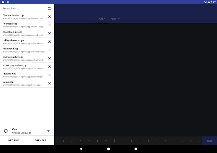 Screenshot