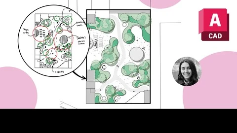 Master AutoCAD for Landscape Architects: Sketch- Design Plan
