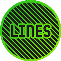Lines Circle – Neon Icon Pack v5.4