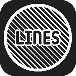 Lines Circle – White Icon Pack v5.4