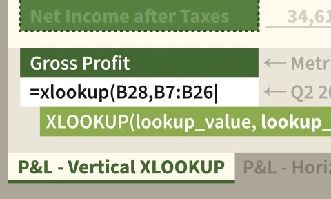 Mastering Lookup Functions in Excel: Seven Powerful Formulas