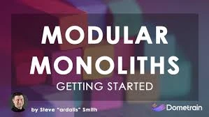 Dometrain – Getting Started: Modular Monoliths in .NET
