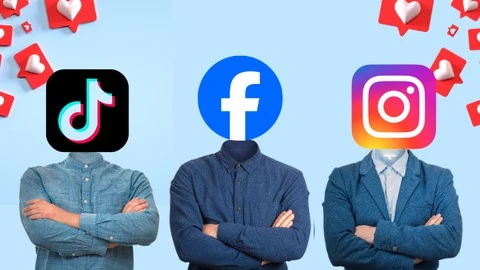 3 Headed Digital Giants : Tiktok Facebook & Instagram