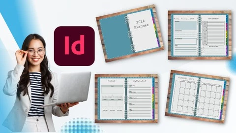 Design a Digital Planner for Resale in Adobe InDesign – 2024