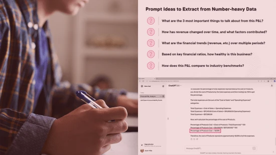 ChatGPT: Extracting Insights from Information