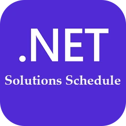 Solutions Schedule .NET 2026