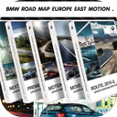 BMW Road Map Europe East MOTION 2020